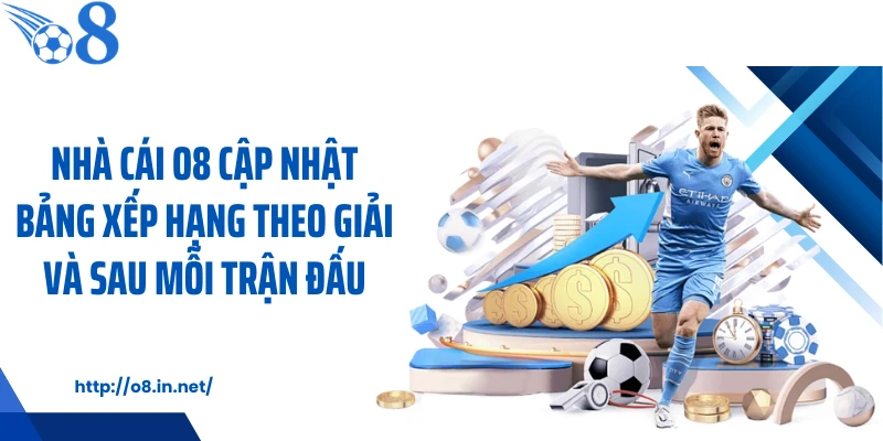 Nhà cái KUBET cập nhật bảng xếp hạng theo giải và sau mỗi trận đấu